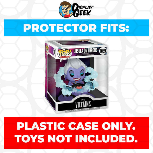 Pop Protector for Ursula on Throne #1089 Funko Pop Deluxe - PPG Pop Protector Guide Search Created by Display Geek