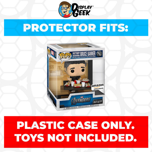 Pop Protector for Victory Shawarma Bruce Banner #755 Funko Pop Deluxe - PPG Pop Protector Guide Search Created by Display Geek