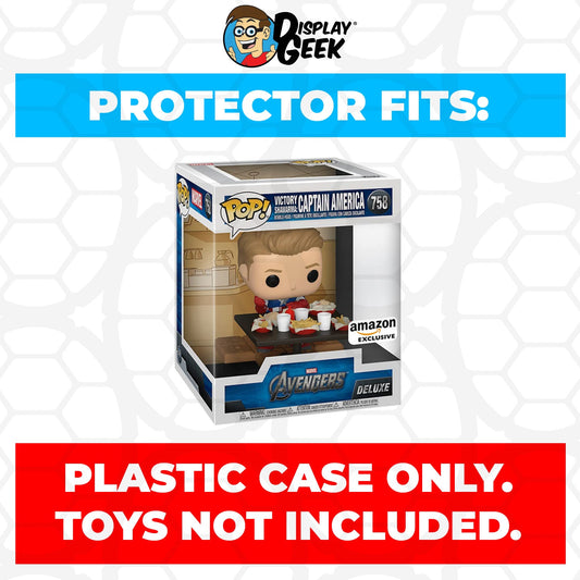 Pop Protector for Victory Shawarma Captain America #758 Funko Pop Deluxe - PPG Pop Protector Guide Search Created by Display Geek