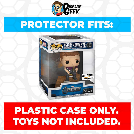 Pop Protector for Victory Shawarma Hawkeye #757 Funko Pop Deluxe - PPG Pop Protector Guide Search Created by Display Geek