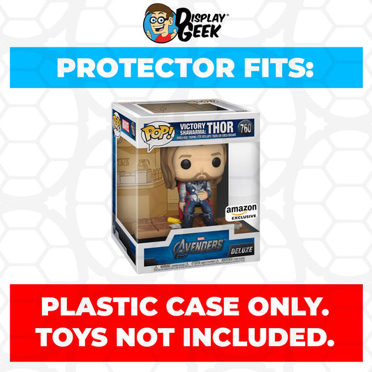 Pop Protector for Victory Shawarma Thor #760 Funko Pop Deluxe - PPG Pop Protector Guide Search Created by Display Geek