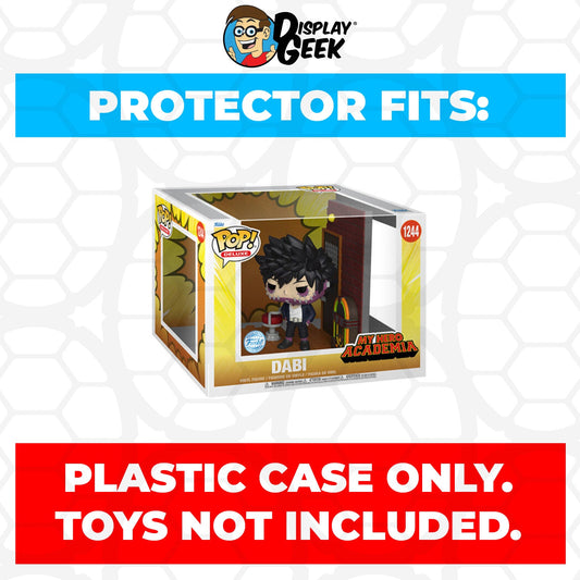 Pop Protector for Villain's Hideout Dabi #1244 Funko Pop Deluxe - PPG Pop Protector Guide Search Created by Display Geek