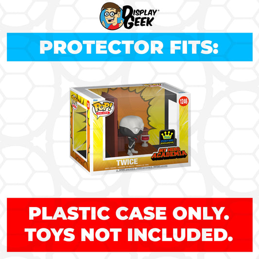 Pop Protector for Villain's Hideout Twice #1246 Funko Pop Deluxe - PPG Pop Protector Guide Search Created by Display Geek
