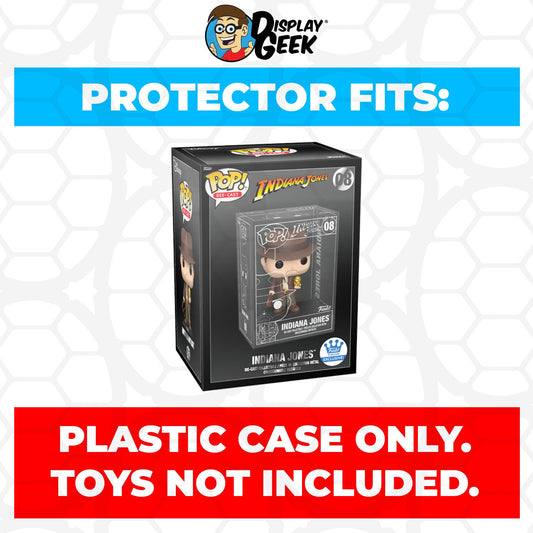 Pop Protector for Indiana Jones #08 Funko Pop Die-Cast Outer Box - PPG Pop Protector Guide Search Created by Display Geek