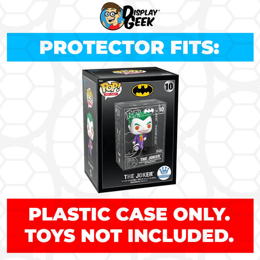 Pop Protector for The Joker Chase Silver #10 Funko Pop Die-Cast Outer Box - PPG Pop Protector Guide Search Created by Display Geek