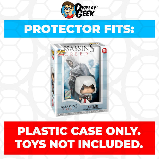 Pop Protector for Assassin's Creed Altair #901 Funko Pop Game Covers - PPG Pop Protector Guide Search Created by Display Geek