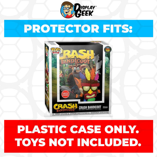 Pop Protector for Crash Bandicoot #06 Funko Pop Game Covers - PPG Pop Protector Guide Search Created by Display Geek
