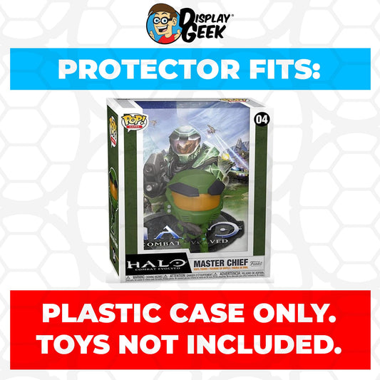 Pop Protector for Halo Master Chief #04 Funko Pop Game Covers - PPG Pop Protector Guide Search Created by Display Geek