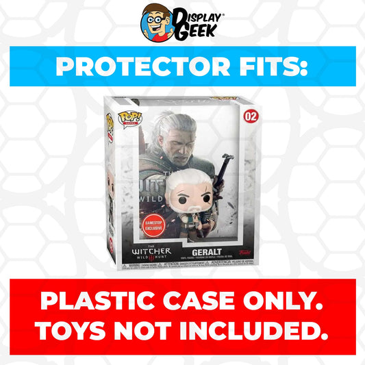 Pop Protector for The Witcher Geralt #02 Funko Pop Game Covers - PPG Pop Protector Guide Search Created by Display Geek