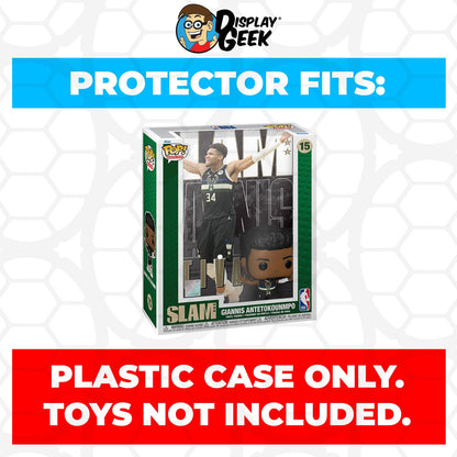 Pop Protector for Giannis Antetokounmpo #15 Funko Pop Magazine Covers - PPG Pop Protector Guide Search Created by Display Geek