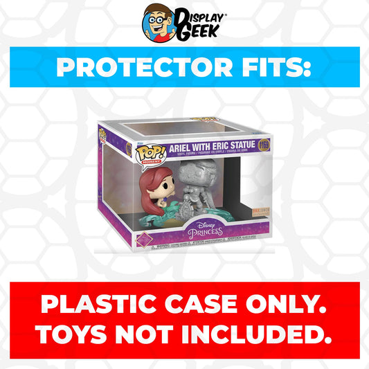 Pop Protector for Ariel with Eric Statue #1169 Funko Pop Moment - PPG Pop Protector Guide Search Created by Display Geek