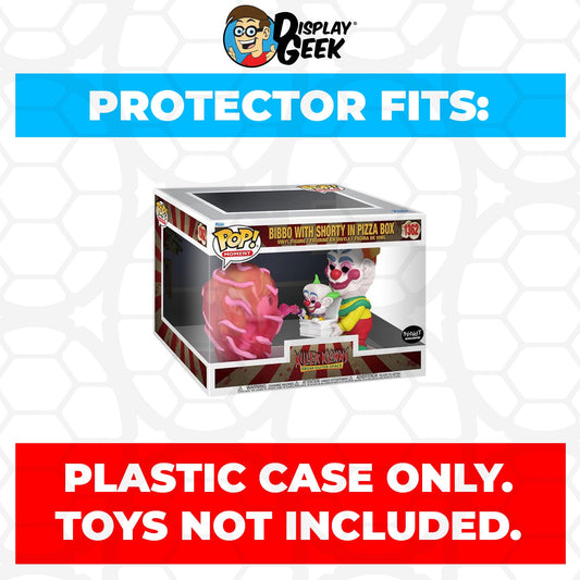 Pop Protector for Bibbo with Shorty in Pizza Box #1362 Funko Pop Moment - PPG Pop Protector Guide Search Created by Display Geek