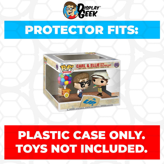 Pop Protector for Carl & Ellie with Balloon Cart #1152 Funko Pop Moment - PPG Pop Protector Guide Search Created by Display Geek