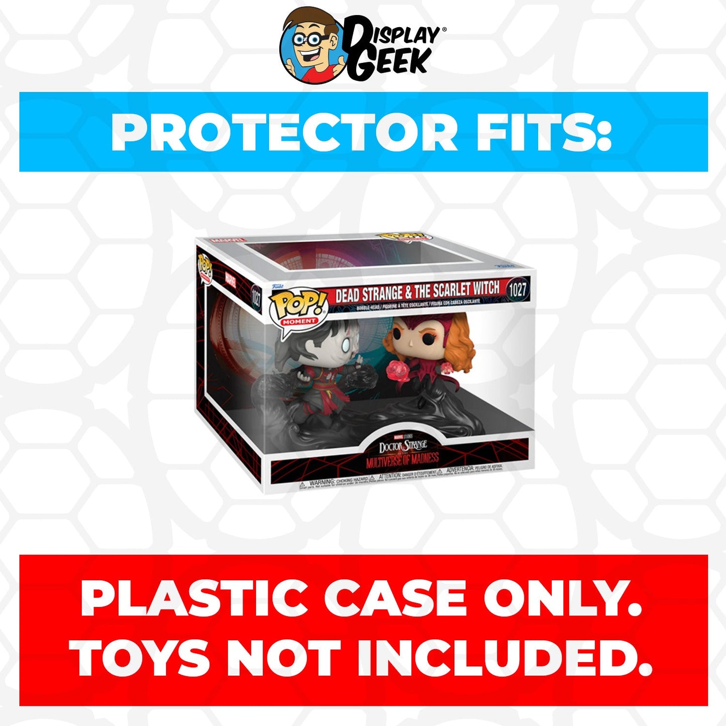 Pop Protector for Dead Strange & The Scarlet Witch #1027 Funko Pop Moment - PPG Pop Protector Guide Search Created by Display Geek