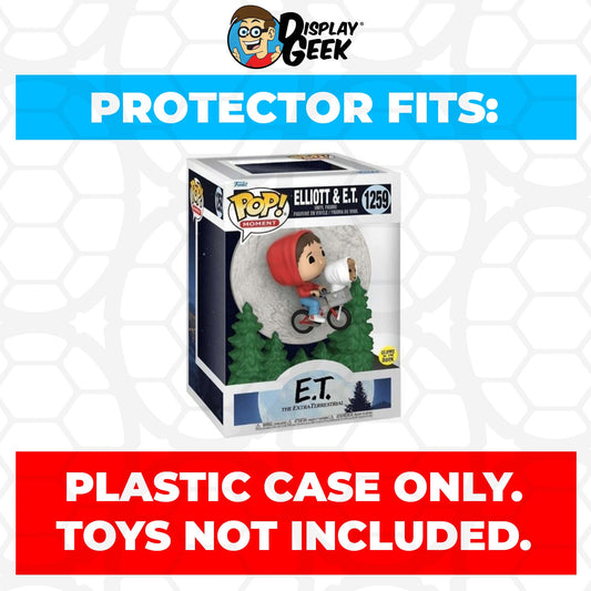 Pop Protector for Elliot & E.T. Glow #1259 Funko Pop Moment - PPG Pop Protector Guide Search Created by Display Geek