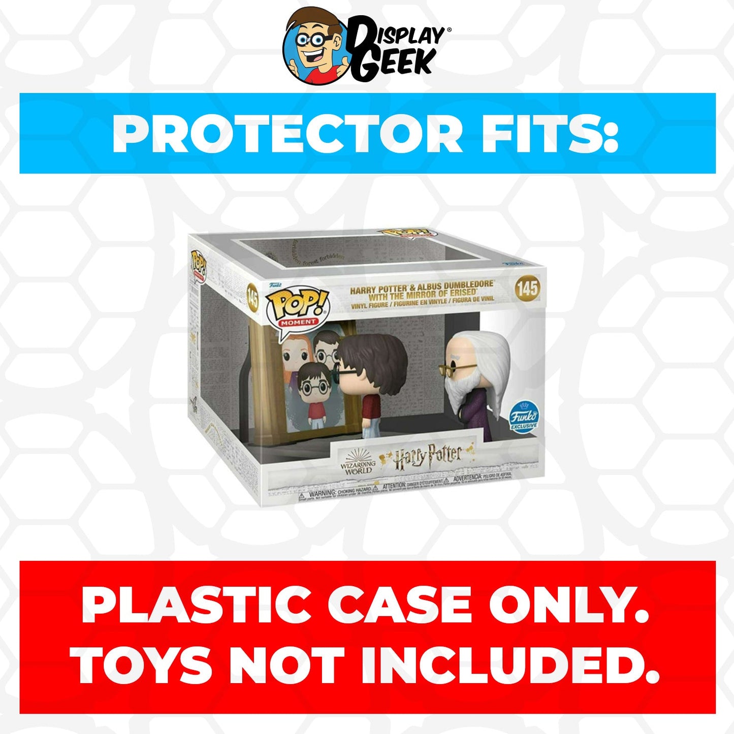 Pop Protector for Harry Potter Dumbledore Mirror Erised #145 Funko Pop Moment - PPG Pop Protector Guide Search Created by Display Geek