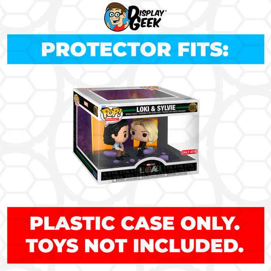 Pop Protector for Loki & Sylvie #1065 Funko Pop Moment - PPG Pop Protector Guide Search Created by Display Geek