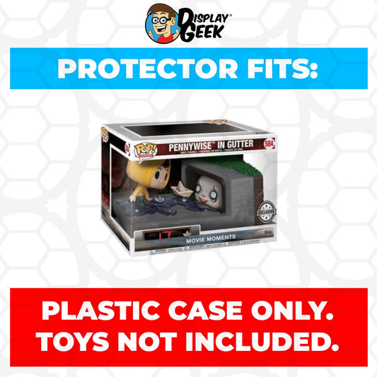 Pop Protector for Pennywise in Gutter #584 Funko Pop Movie Moments - PPG Pop Protector Guide Search Created by Display Geek
