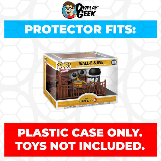 Pop Protector for Wall-E & Eve #1119 Funko Pop Moment - PPG Pop Protector Guide Search Created by Display Geek