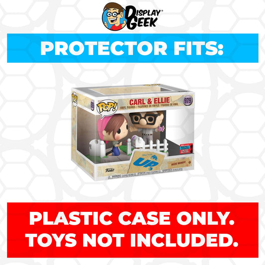 Pop Protector for Carl & Ellie Painting NYCC #979 Funko Pop Moment - PPG Pop Protector Guide Search Created by Display Geek