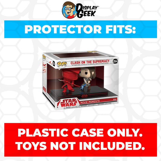 Pop Protector for Clash on the Supremacy Rey #264 Funko Pop Movie Moments - PPG Pop Protector Guide Search Created by Display Geek