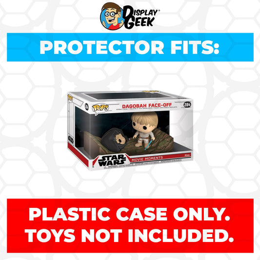 Pop Protector for Dagobah Face-Off #284 Funko Pop Movie Moments - PPG Pop Protector Guide Search Created by Display Geek
