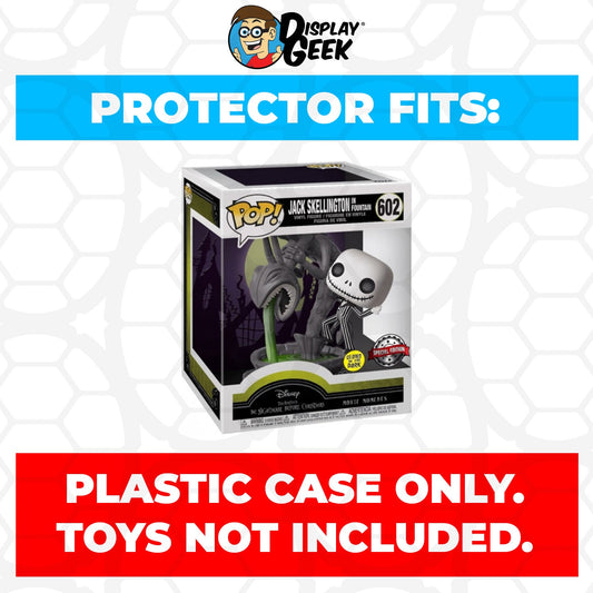 Pop Protector for Jack Skellington in Fountain #602 Funko Pop Movie Moments - PPG Pop Protector Guide Search Created by Display Geek