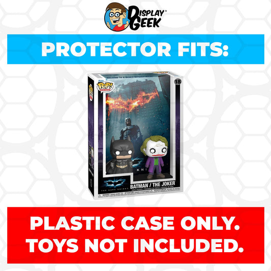 Pop Protector for Batman & The Joker Dark Knight #18 Funko Pop Movie Posters - PPG Pop Protector Guide Search Created by Display Geek