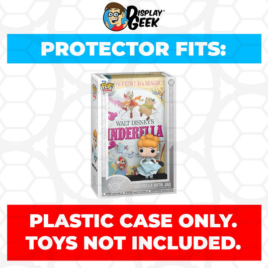 Pop Protector for Cinderella with Jaq #12 Funko Pop Movie Posters - PPG Pop Protector Guide Search Created by Display Geek