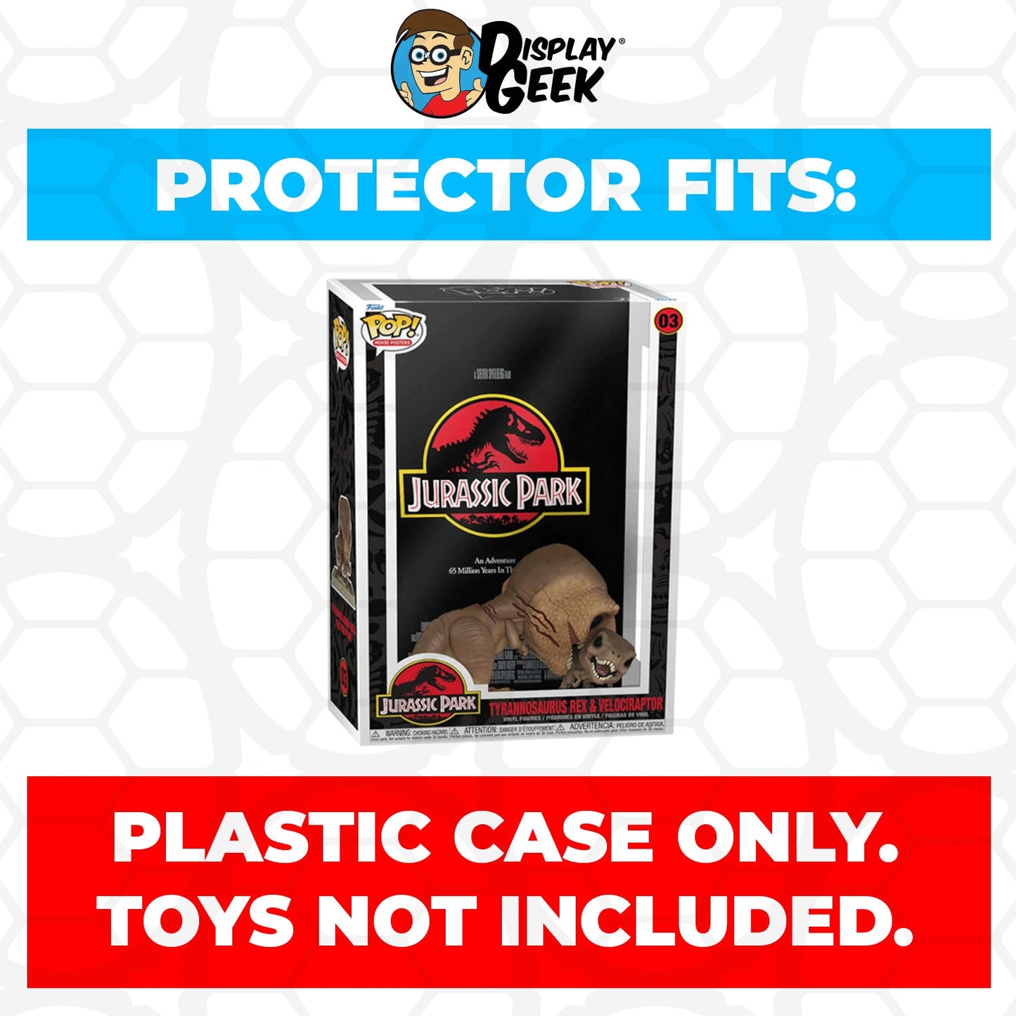 Pop Protector for Jurassic Park #03 Funko Pop Movie Posters - PPG Pop Protector Guide Search Created by Display Geek