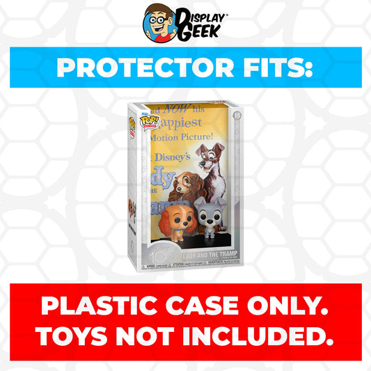 Pop Protector for Lady and the Tramp #15 Funko Pop Movie Posters - PPG Pop Protector Guide Search Created by Display Geek
