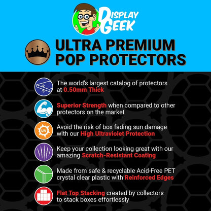 Pop Protector for Pop & Tee Drax Blacklight #1243 Funko Box - PPG Pop Protector Guide Search Created by Display Geek