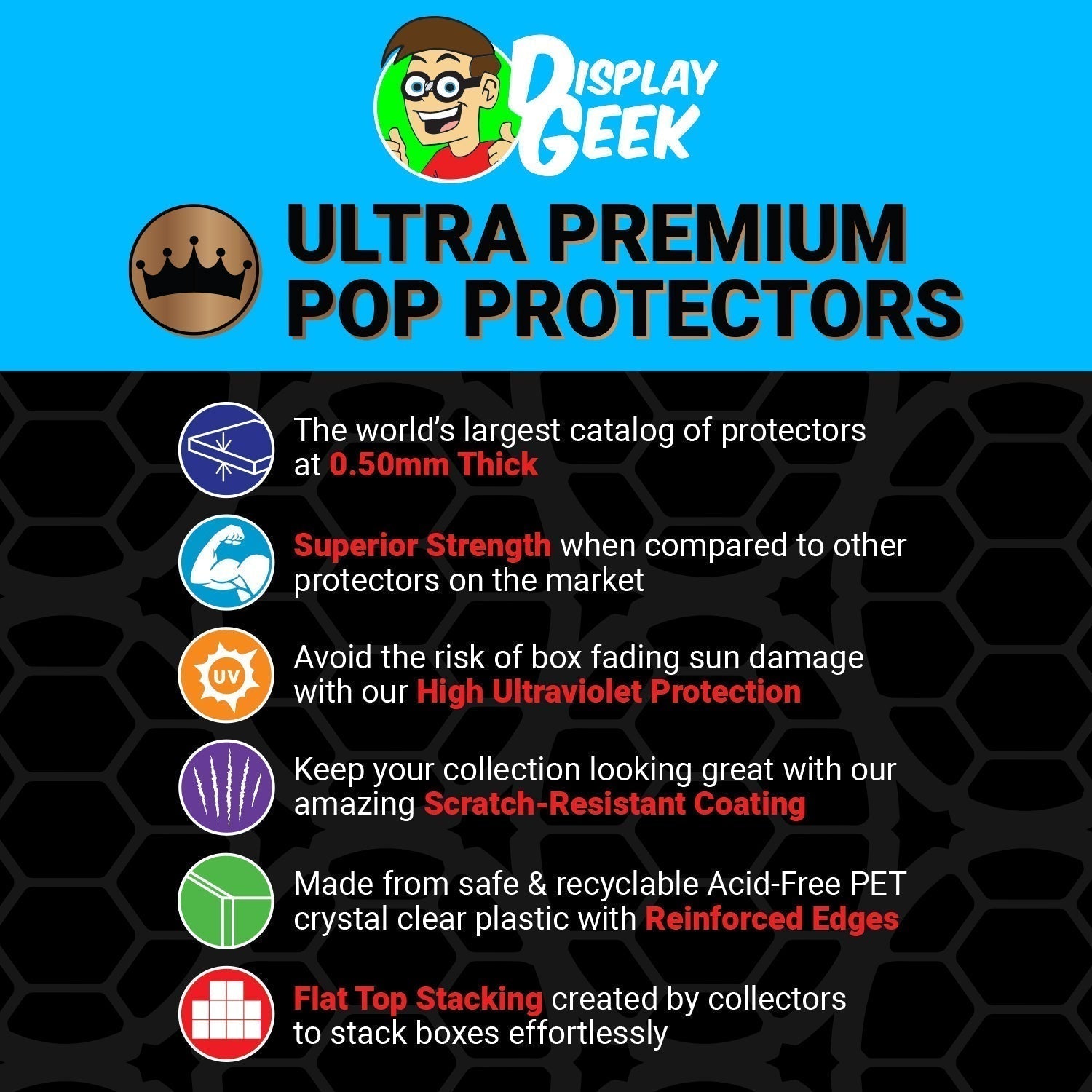 Pop Protector for Bounty Hunters Collection Darth Vader #442 Funko Pop Deluxe - PPG Pop Protector Guide Search Created by Display Geek