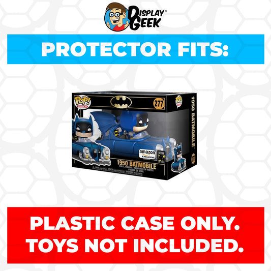 Pop Protector for Batmobile 1950 Blue Metallic #277 Funko Pop Rides - PPG Pop Protector Guide Search Created by Display Geek