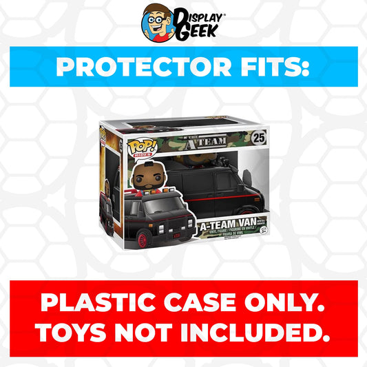 Pop Protector for A-Team Van with B.A. Baracus #25 Funko Pop Rides - PPG Pop Protector Guide Search Created by Display Geek