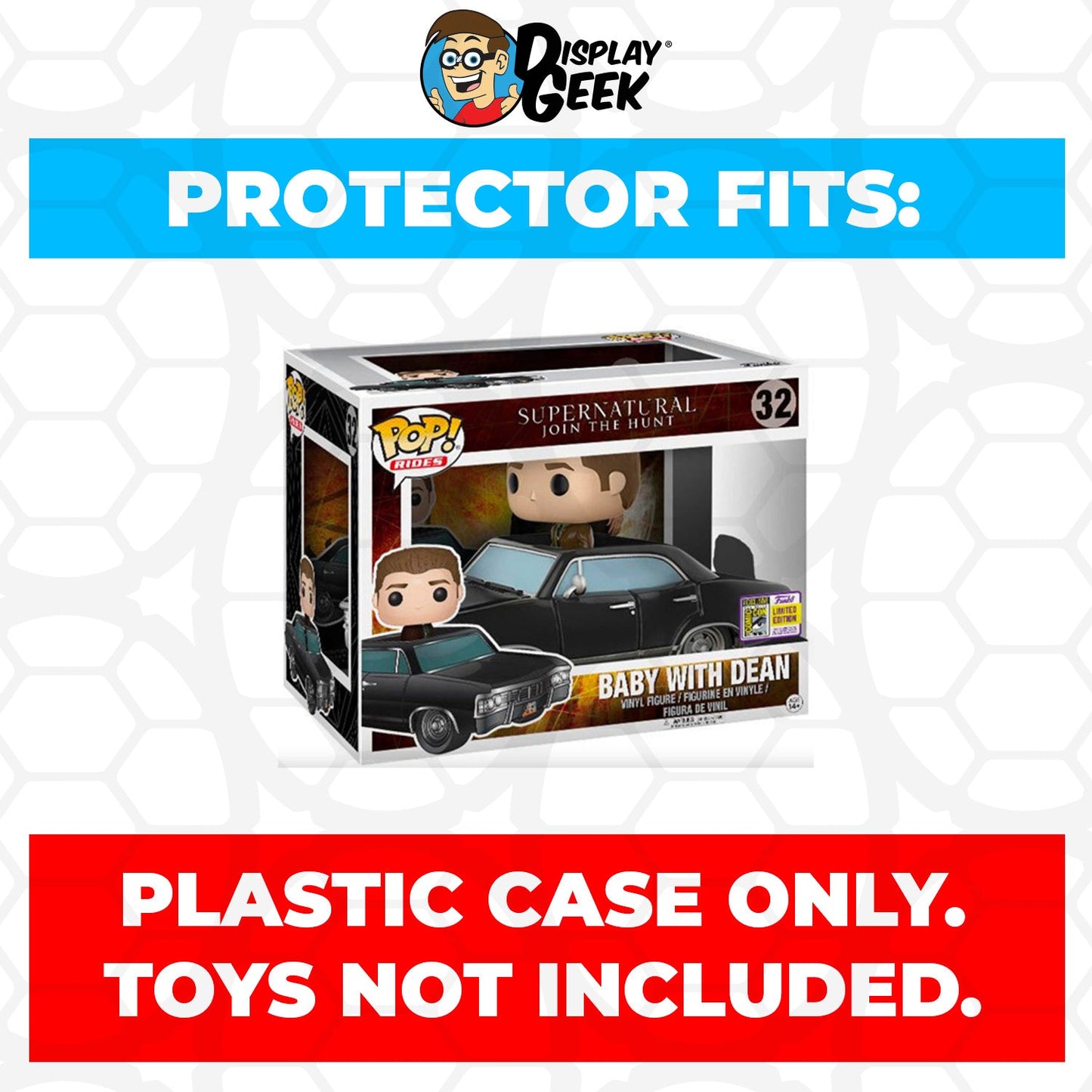 Pop Protector for Baby with Dean SDCC #32 Funko Pop Rides - PPG Pop Protector Guide Search Created by Display Geek
