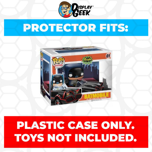 Pop Protector for Batmobile Black #01 Funko Pop Rides - PPG Pop Protector Guide Search Created by Display Geek