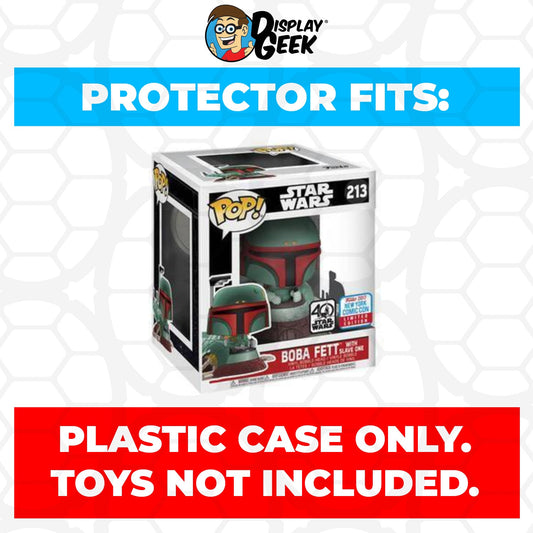 Pop Protector for Boba Fett with Slave One NYCC #213 Funko Pop Rides - PPG Pop Protector Guide Search Created by Display Geek