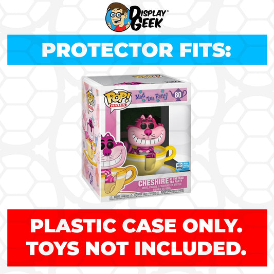 Pop Protector for Cheshire at the Mad Tea Party WonderCon #80 Funko Pop Rides - PPG Pop Protector Guide Search Created by Display Geek