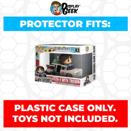 Pop Protector for ECTO-1 with Trevor #83 Funko Pop Rides - PPG Pop Protector Guide Search Created by Display Geek