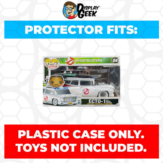 Pop Protector for ECTO-1 with Winston Zeddemore #04 Funko Pop Rides - PPG Pop Protector Guide Search Created by Display Geek