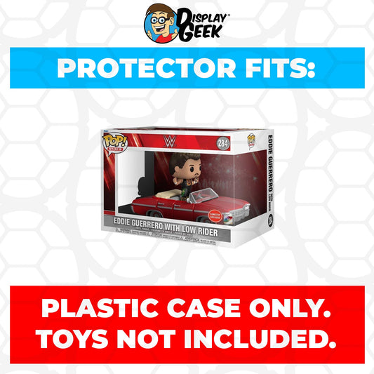Pop Protector for Eddie Guerrero with Low Rider #284 Funko Pop Rides - PPG Pop Protector Guide Search Created by Display Geek