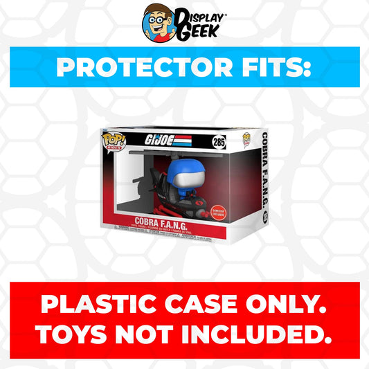 Pop Protector for G.I. Joe Cobra F.A.N.G. #285 Funko Pop Rides - PPG Pop Protector Guide Search Created by Display Geek