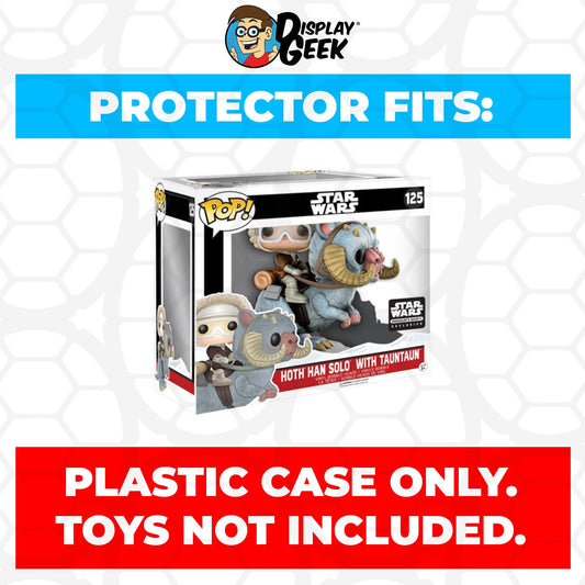 Pop Protector for Hoth Han Solo with TaunTaun #125 Funko Pop Rides - PPG Pop Protector Guide Search Created by Display Geek