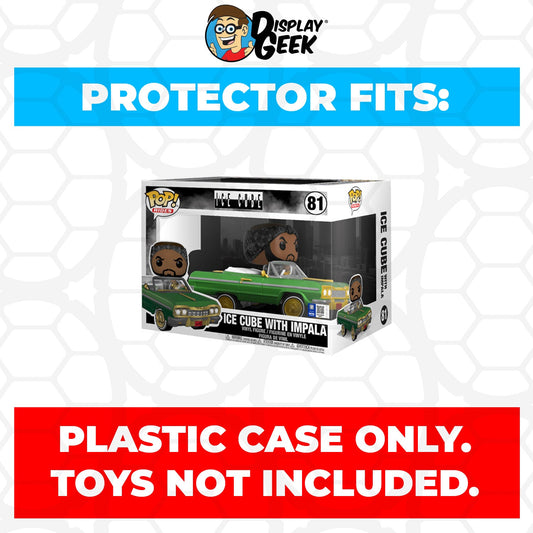 Pop Protector for Ice Cube with Impala #81 Funko Pop Rides - PPG Pop Protector Guide Search Created by Display Geek