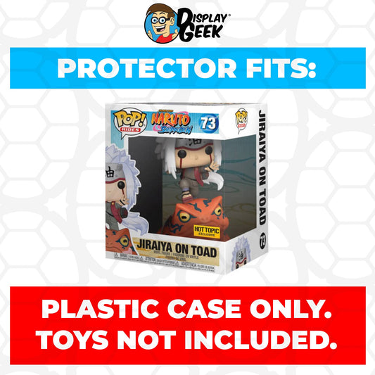 Pop Protector for Jiraiya on Toad #73 Funko Pop Rides - PPG Pop Protector Guide Search Created by Display Geek