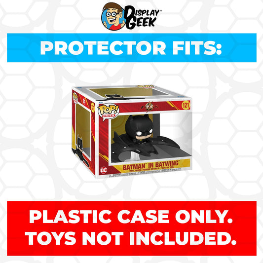 Pop Protector for Batman in Batwing #121 Funko Pop Rides - PPG Pop Protector Guide Search Created by Display Geek