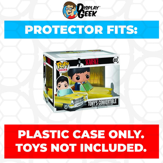 Pop Protector for Tony's Convertible #03 Funko Pop Rides - PPG Pop Protector Guide Search Created by Display Geek