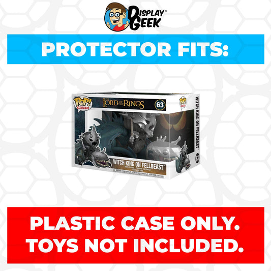 Pop Protector for Witch King on Fellbeast #63 Funko Pop Rides - PPG Pop Protector Guide Search Created by Display Geek