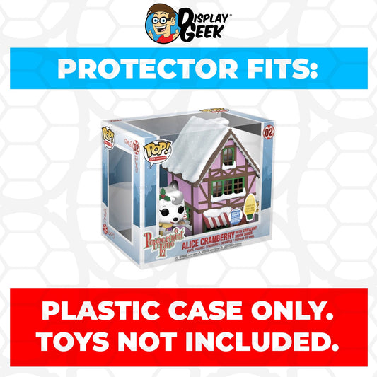 Pop Protector for Alice Cranberry with Crescent Moon Diner #02 Funko Pop Town - PPG Pop Protector Guide Search Created by Display Geek